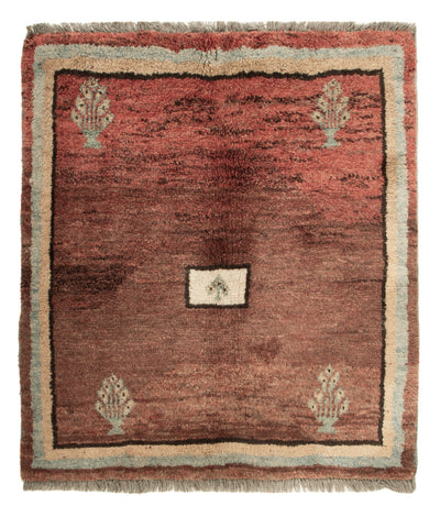Perzische Gabbeh Tapijt 93x100cm - Wollen tapijt