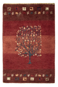 Gabbeh Tapijt - Loribaft Perzisch - 90 x 60 cm - veelkleurig