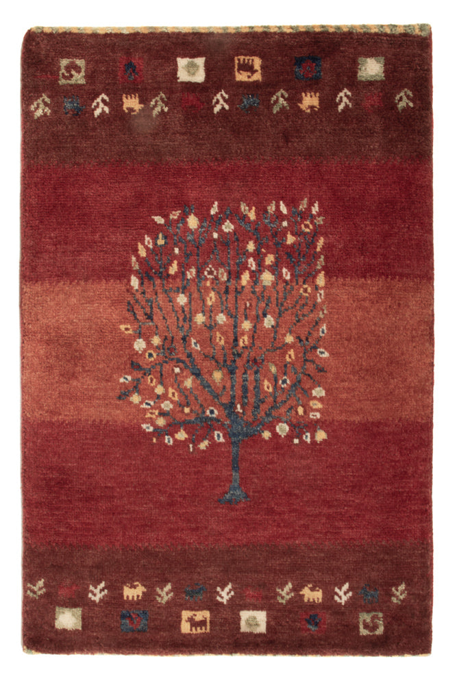 Gabbeh Tapijt - Loribaft Perzisch - 90 x 60 cm - veelkleurig