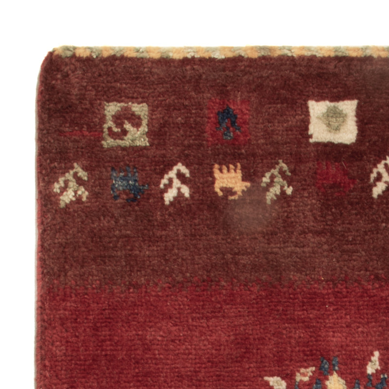 Gabbeh Tapijt - Loribaft Perzisch - 90 x 60 cm - veelkleurig