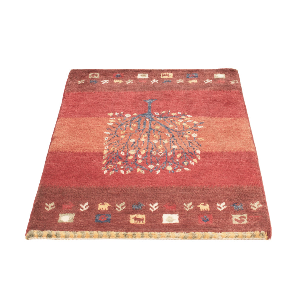 Gabbeh Tapijt - Loribaft Perzisch - 90 x 60 cm - veelkleurig