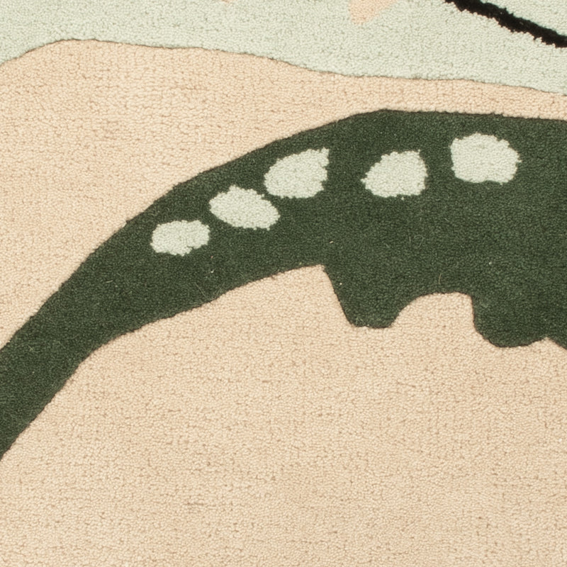 Kindertapijt rond  - 92 x 92 cm - veelkleurig