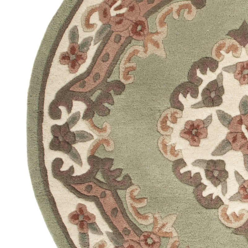 China Tapijt rond  - 120 x 120 cm - veelkleurig