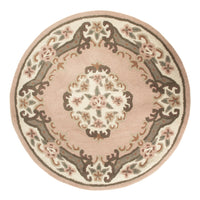 China Tapijt rond  - 120 x 120 cm - veelkleurig