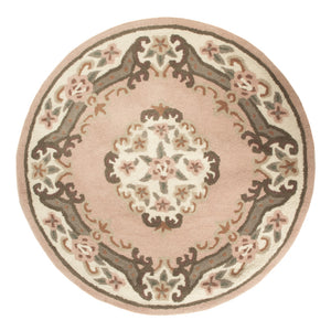 China Tapijt rond  - 120 x 120 cm - veelkleurig