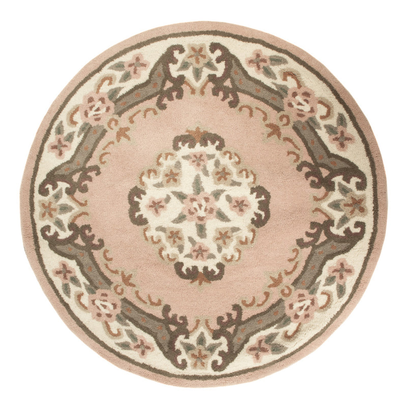 China Tapijt rond  - 120 x 120 cm - veelkleurig