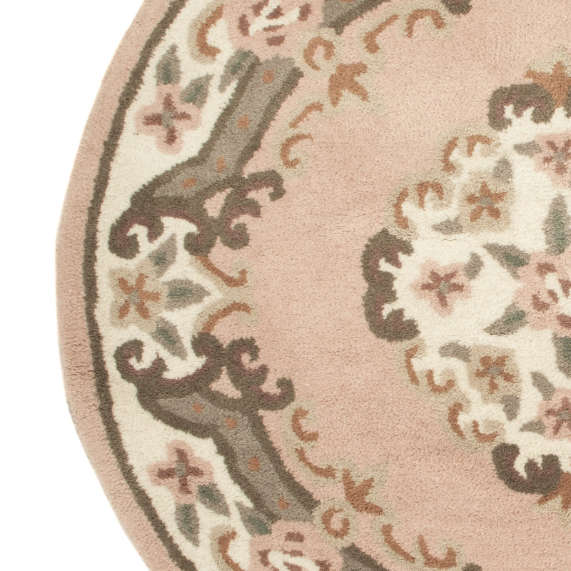 China Tapijt rond  - 120 x 120 cm - veelkleurig