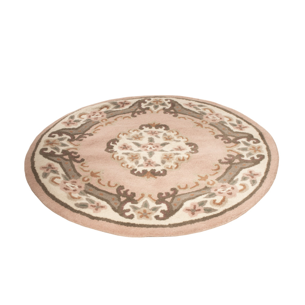 China Tapijt rond  - 120 x 120 cm - veelkleurig