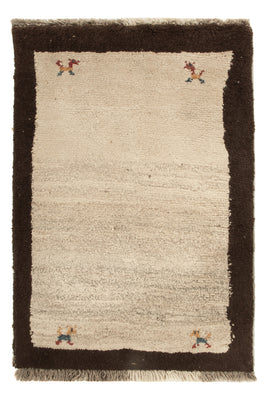 Gabbeh tapijt - Perzisch - 85 x 57 cm - beige