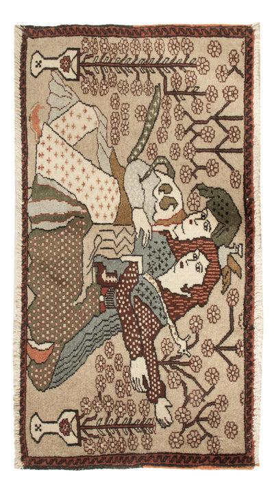 Afbeelding tapijt 50x92cm - Oosters Tapijt