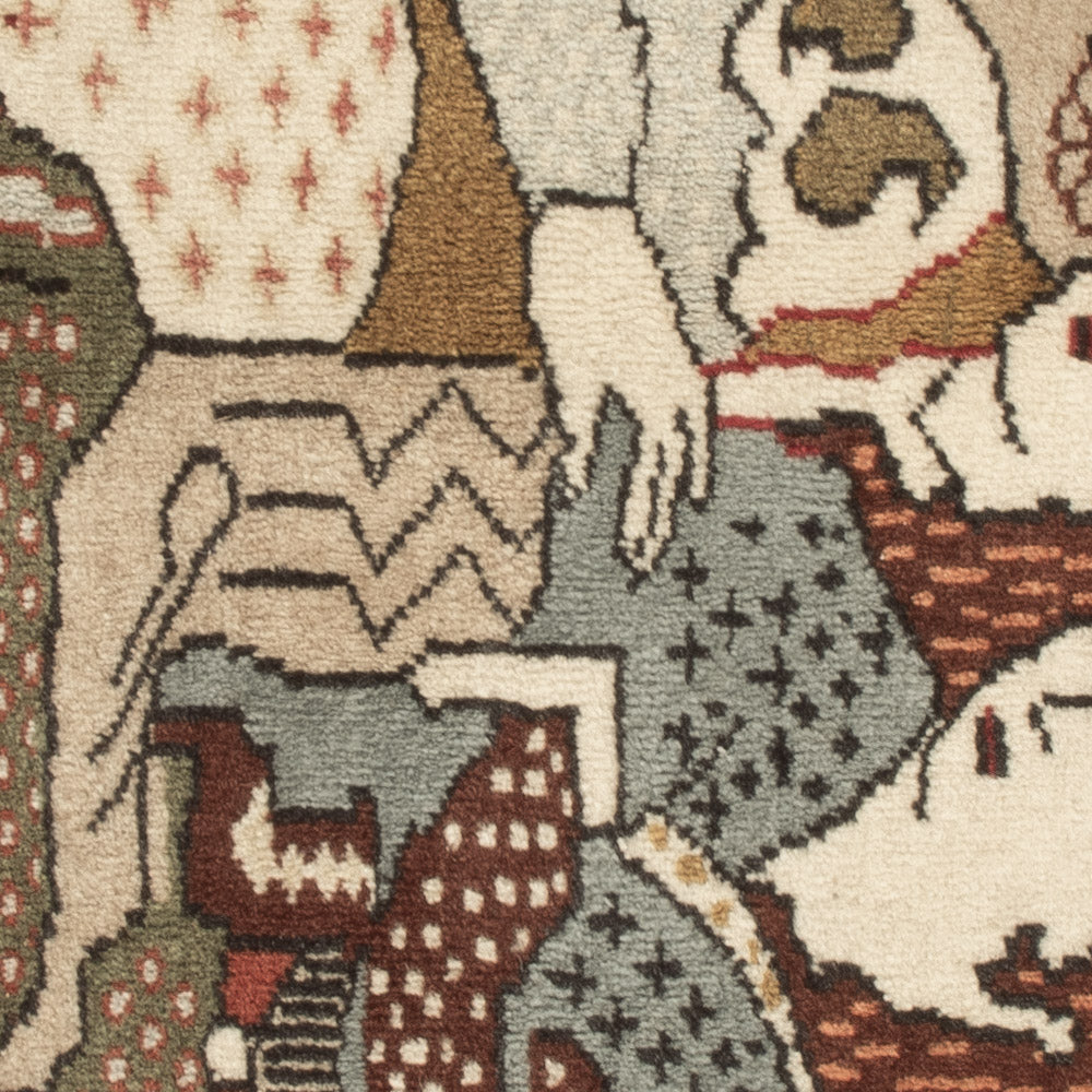 Afbeelding tapijt - 92 x 50 cm - beige