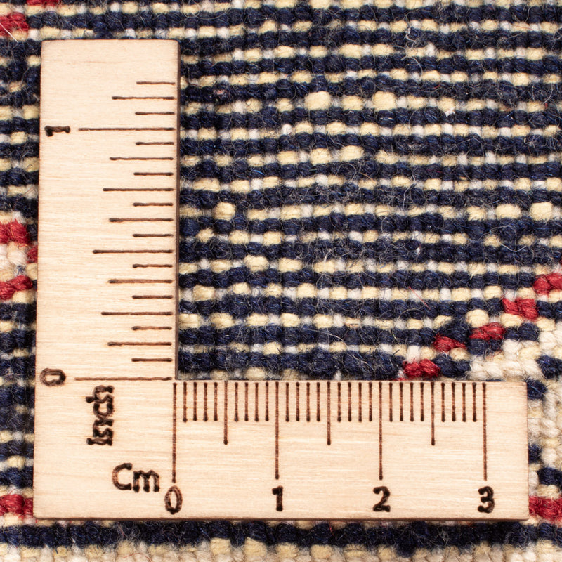 Turkaman tapijt - 87 x 64 cm - donkerblauw