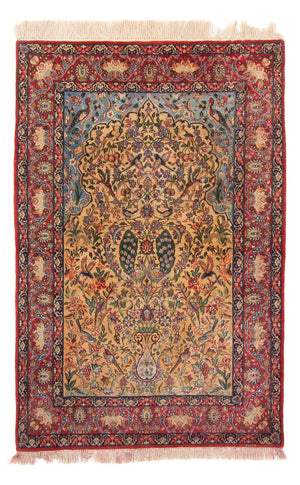 Perzisch tapijt - Isfahan - Premium - 170 x 110 cm - veelkleurig