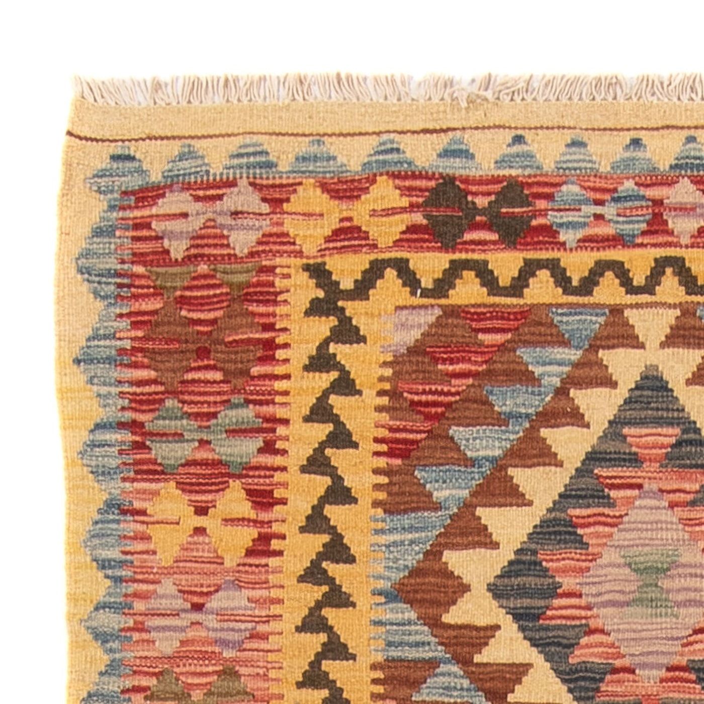 Kilim Maimana Tapijt 196x100cm - Wollen tapijt