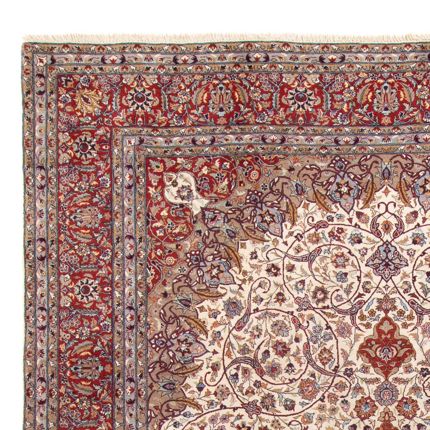 Indo Sarouk Tapijt 330x240cm - Oosters Tapijt