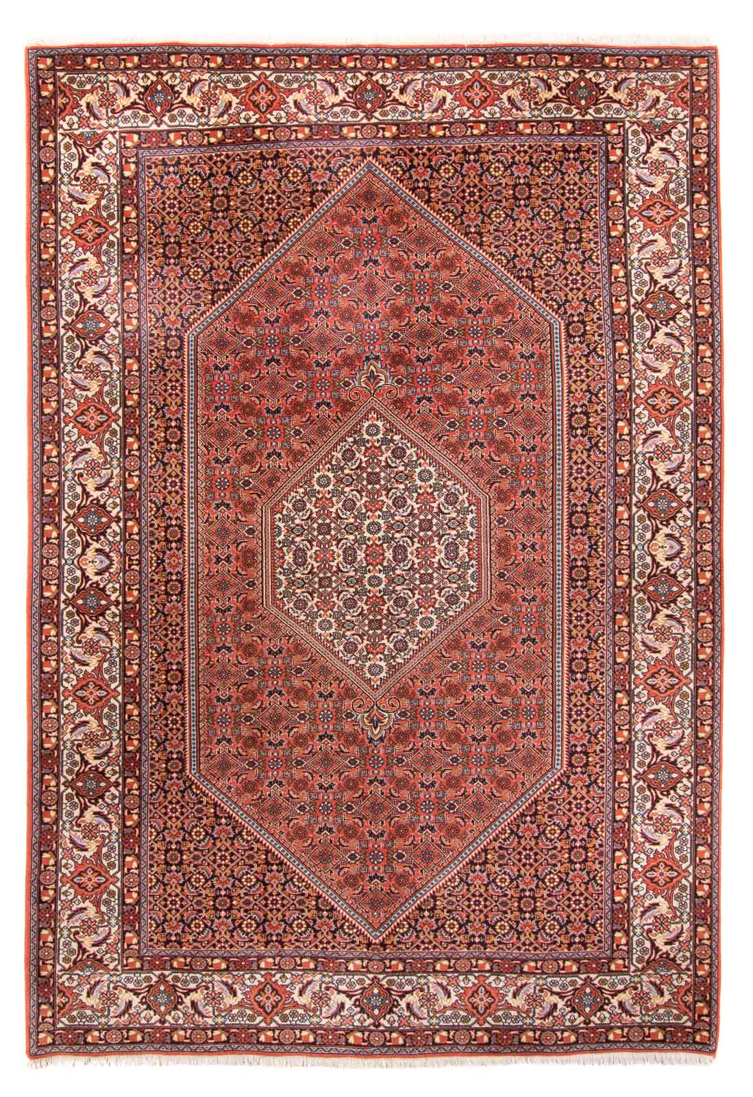 Perzisch tapijt - Bijar - 295 x 195 cm - rood