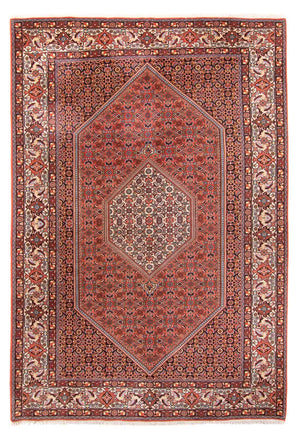 Perzisch tapijt - Bijar - 295 x 195 cm - rood