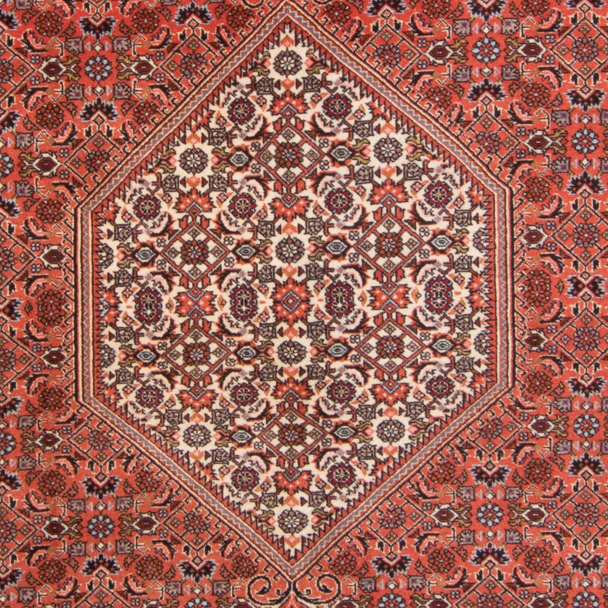 Perzisch tapijt - Bijar - 295 x 195 cm - rood