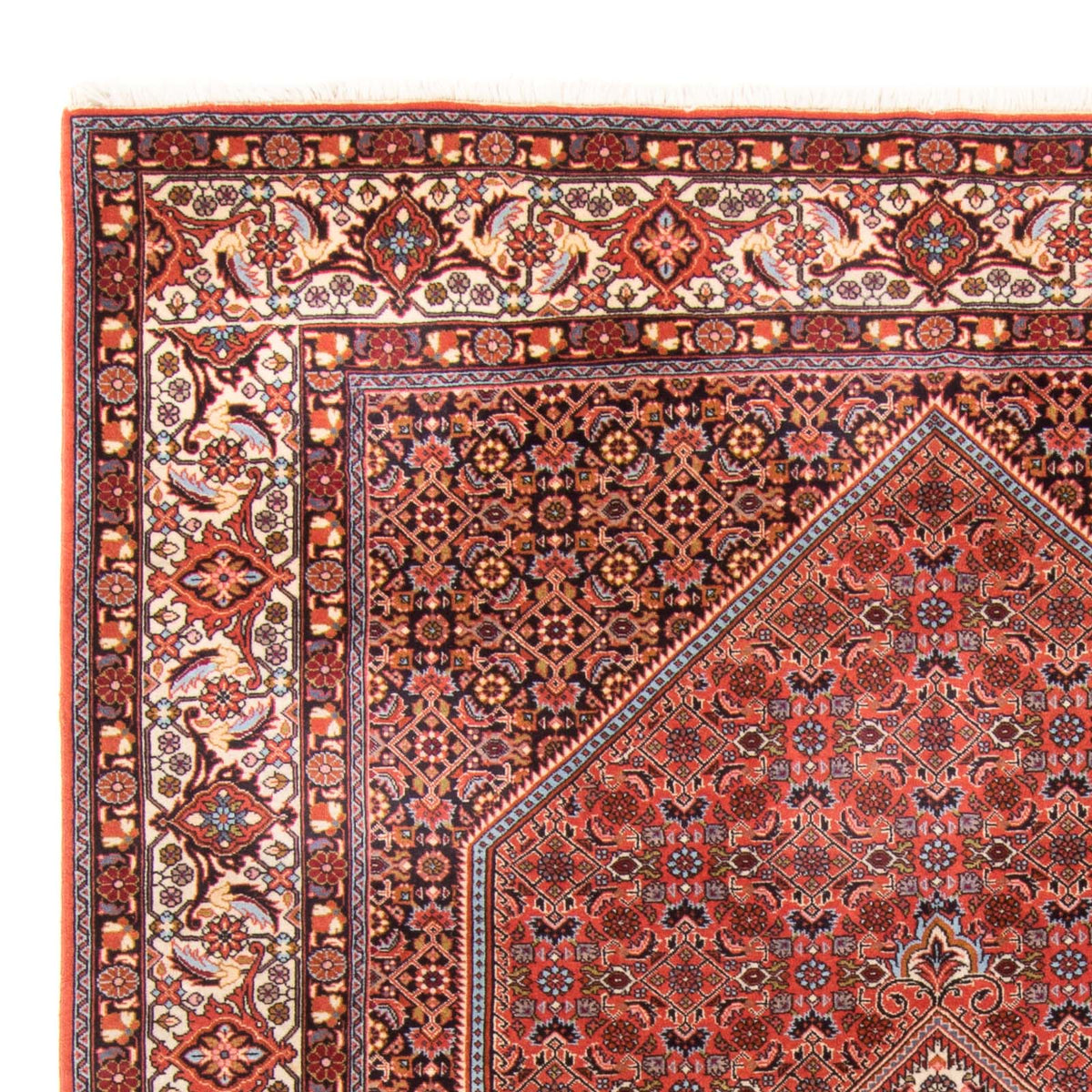 Perzisch tapijt - Bijar - 295 x 195 cm - rood