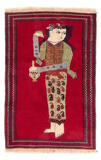 Baluch tapijt - 135 x 86 cm - rood