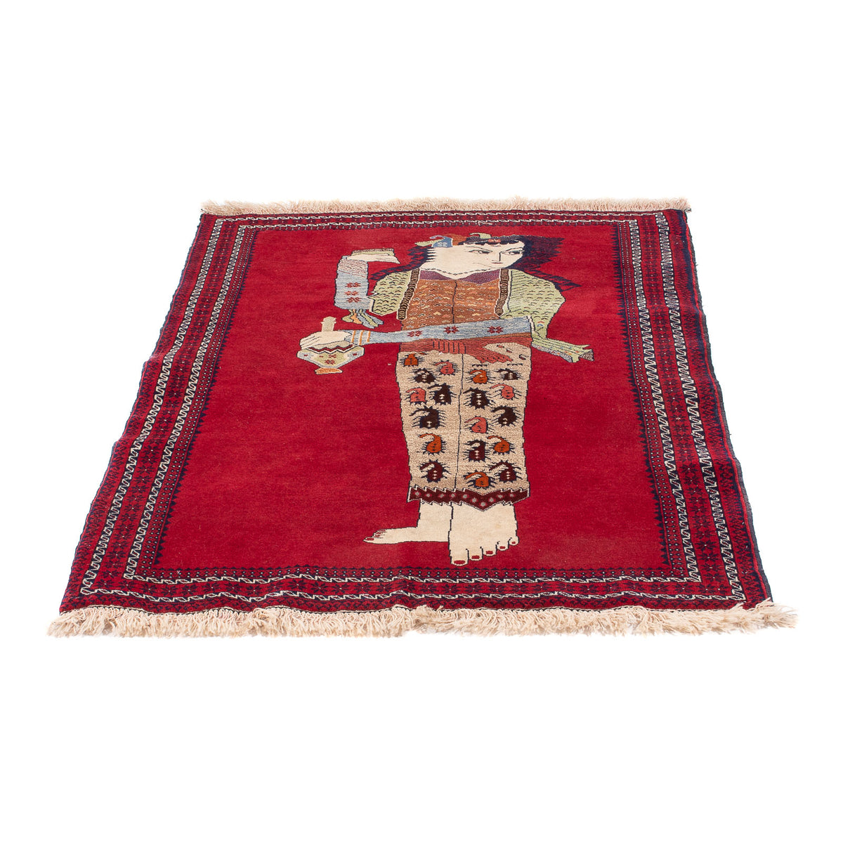 Baluch tapijt - 135 x 86 cm - rood