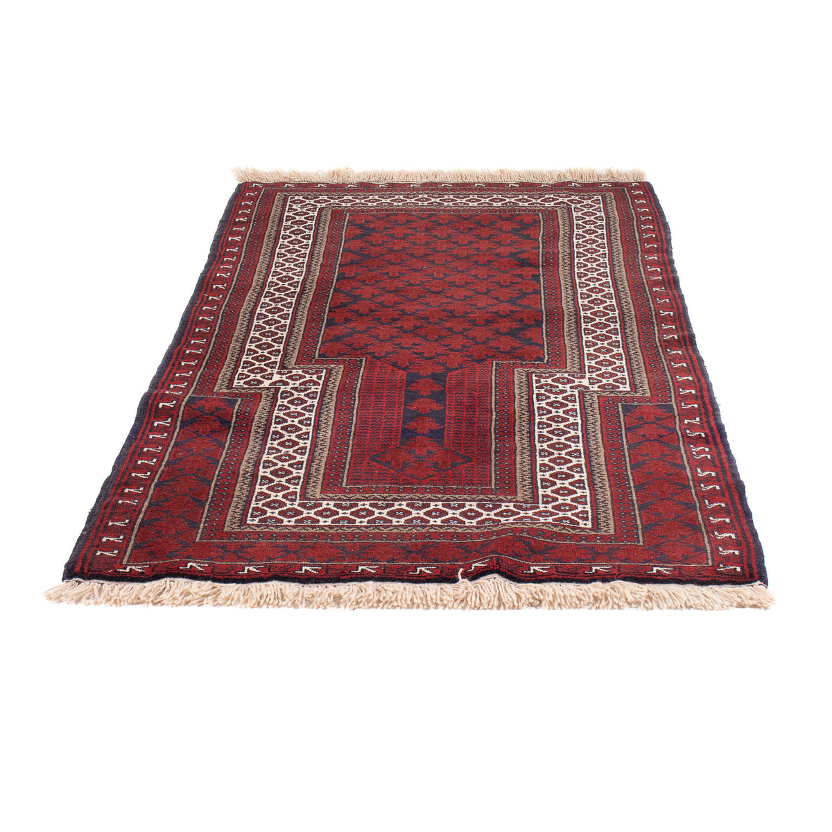 Baluch tapijt - Gebedskleed - 154 x 92 cm - rood