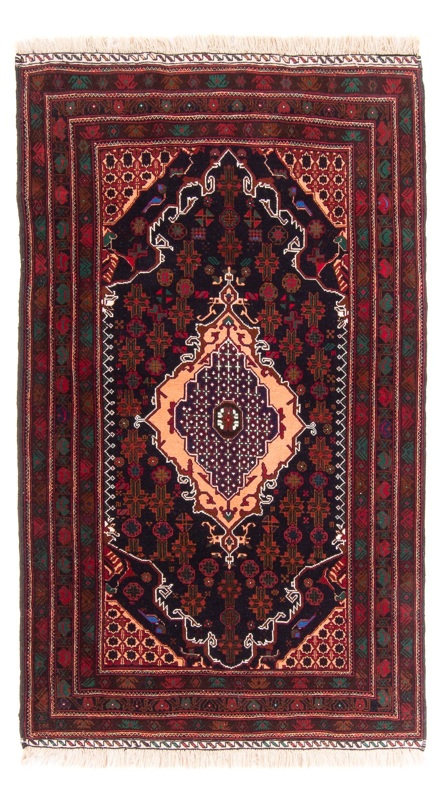 Baluch tapijt - 195 x 117 cm - donkerblauw