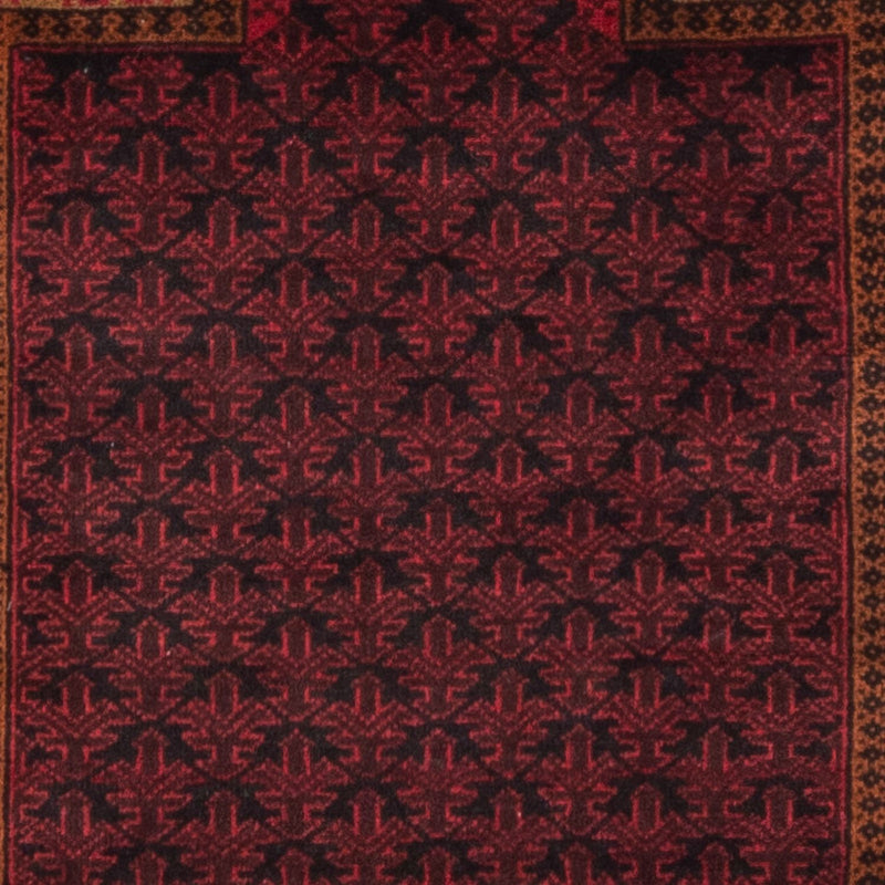 Baluch tapijt - Gebedskleed - 140 x 90 cm - donkerblauw