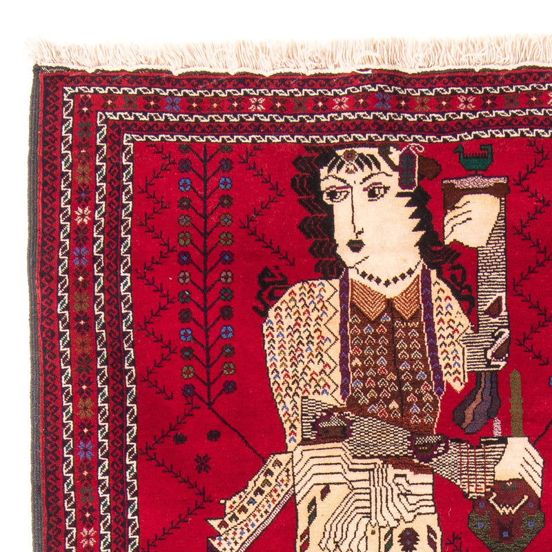 Baluch tapijt - 157 x 102 cm - rood