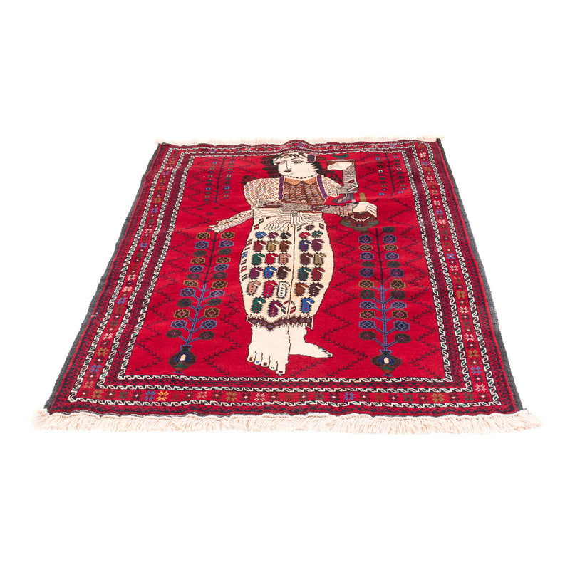 Baluch tapijt - 157 x 102 cm - rood
