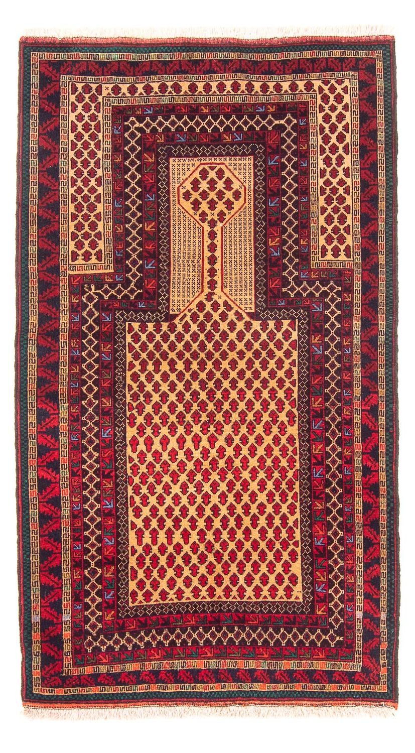 Baluch tapijt - Gebedskleed - 147 x 86 cm - beige