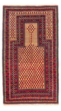 Baluch tapijt - Gebedskleed - 147 x 86 cm - beige