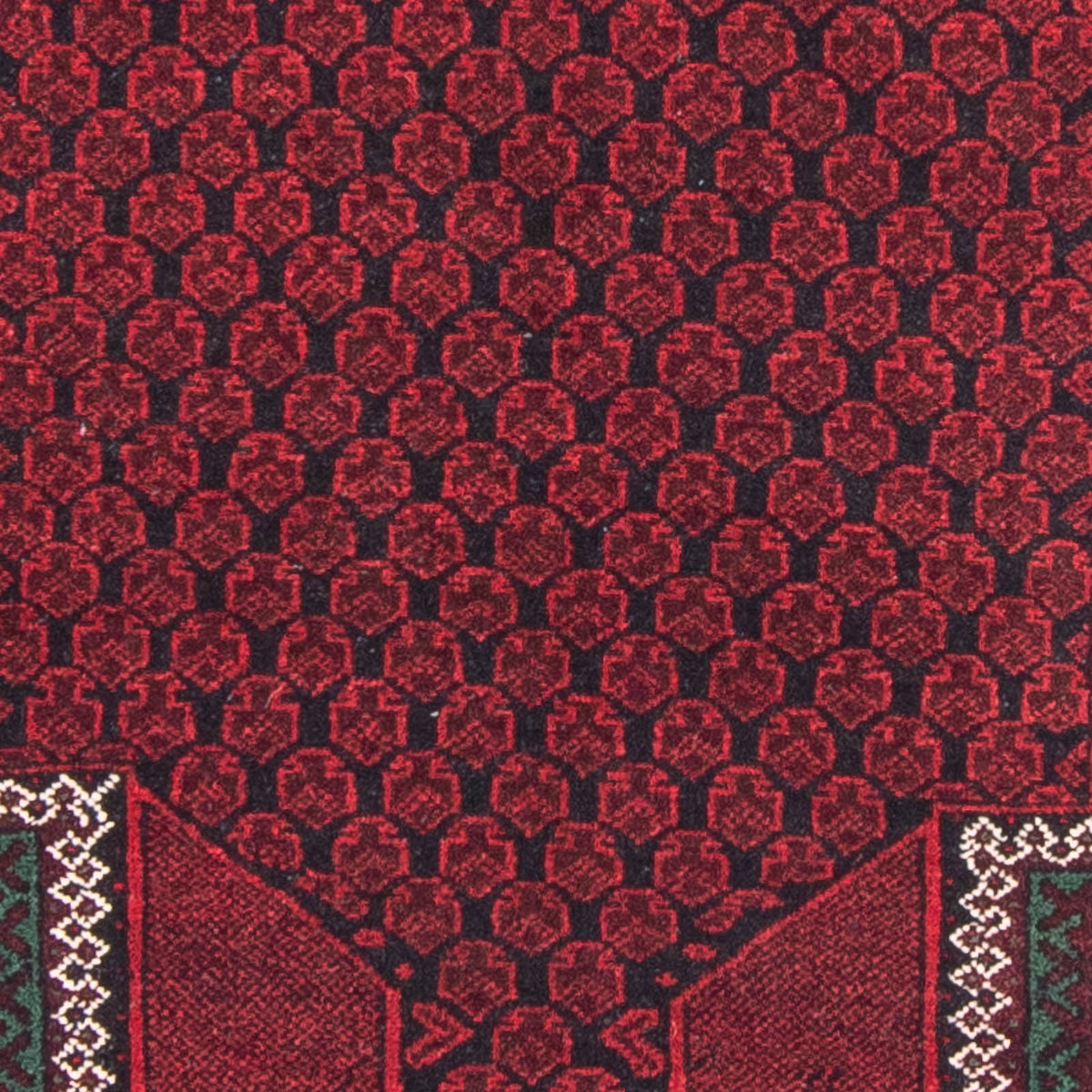 Baluch tapijt - Gebedskleed - 145 x 88 cm - rood