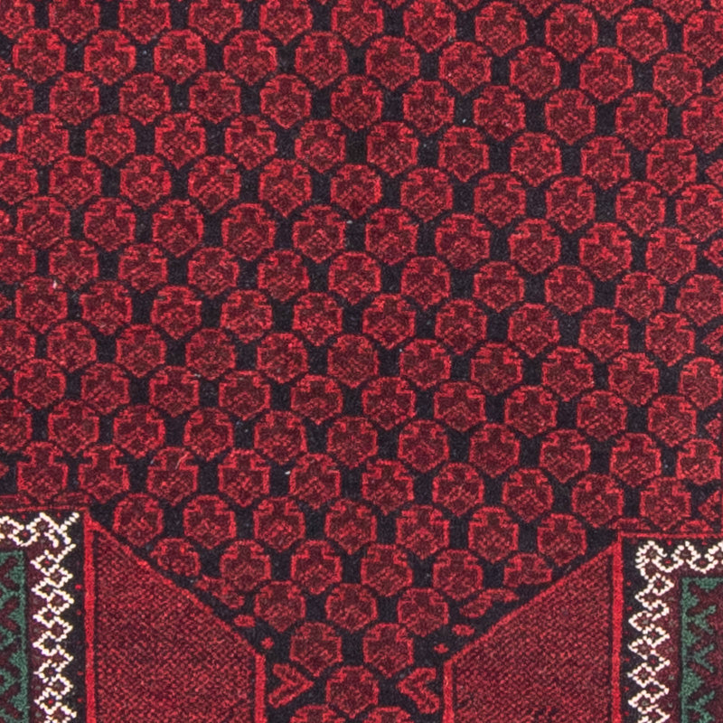 Baluch tapijt - Gebedskleed - 145 x 88 cm - rood