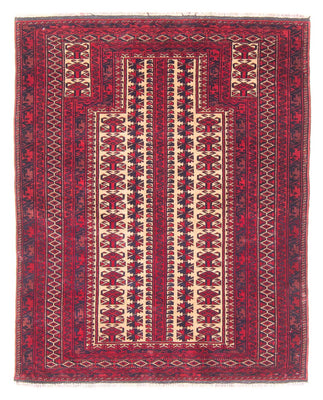 Baluch tapijt - Gebedskleed - 132 x 94 cm - beige