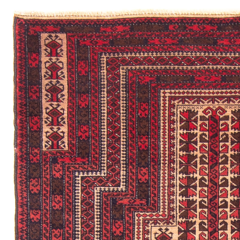 Baluch tapijt - Gebedskleed - 132 x 95 cm - beige
