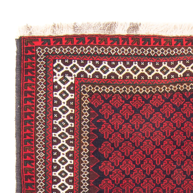 Baluch tapijt - Gebedskleed - 130 x 90 cm - rood