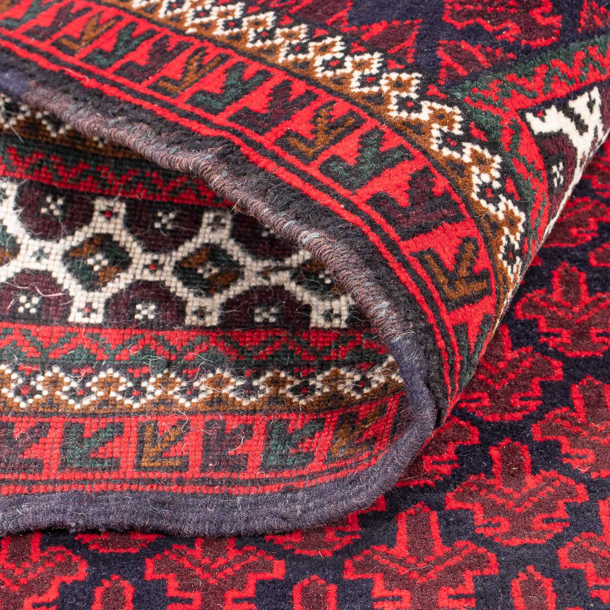 Baluch tapijt - Gebedskleed - 130 x 90 cm - rood