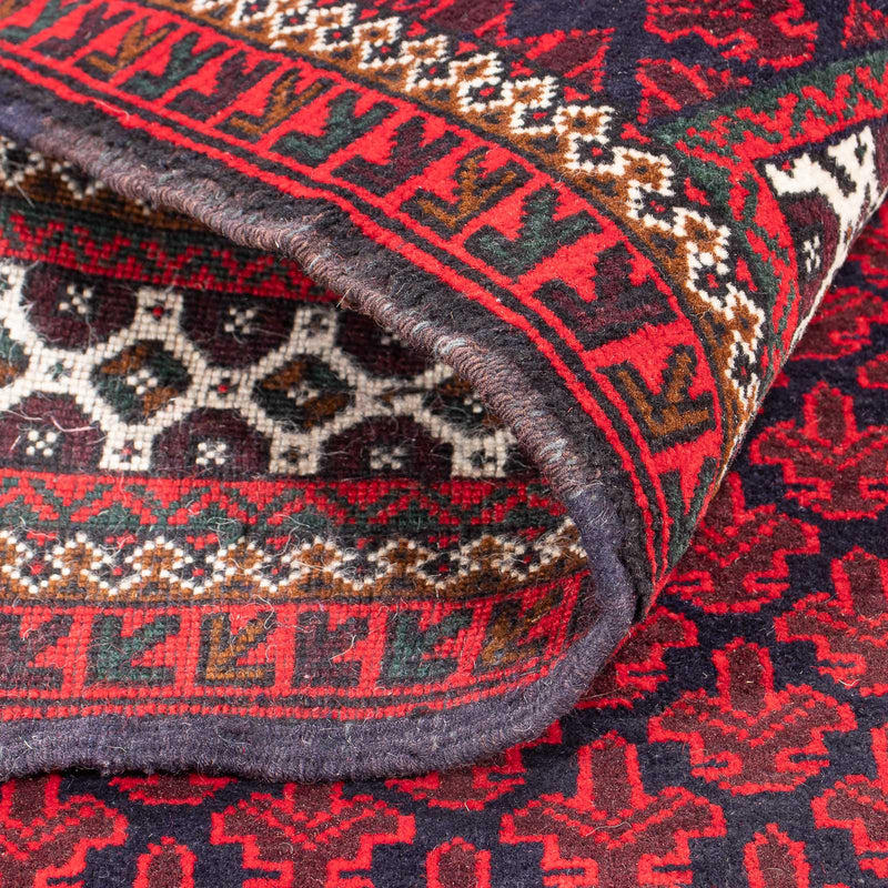 Baluch tapijt - Gebedskleed - 130 x 90 cm - rood