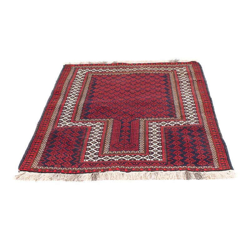 Baluch tapijt - Gebedskleed - 130 x 90 cm - rood
