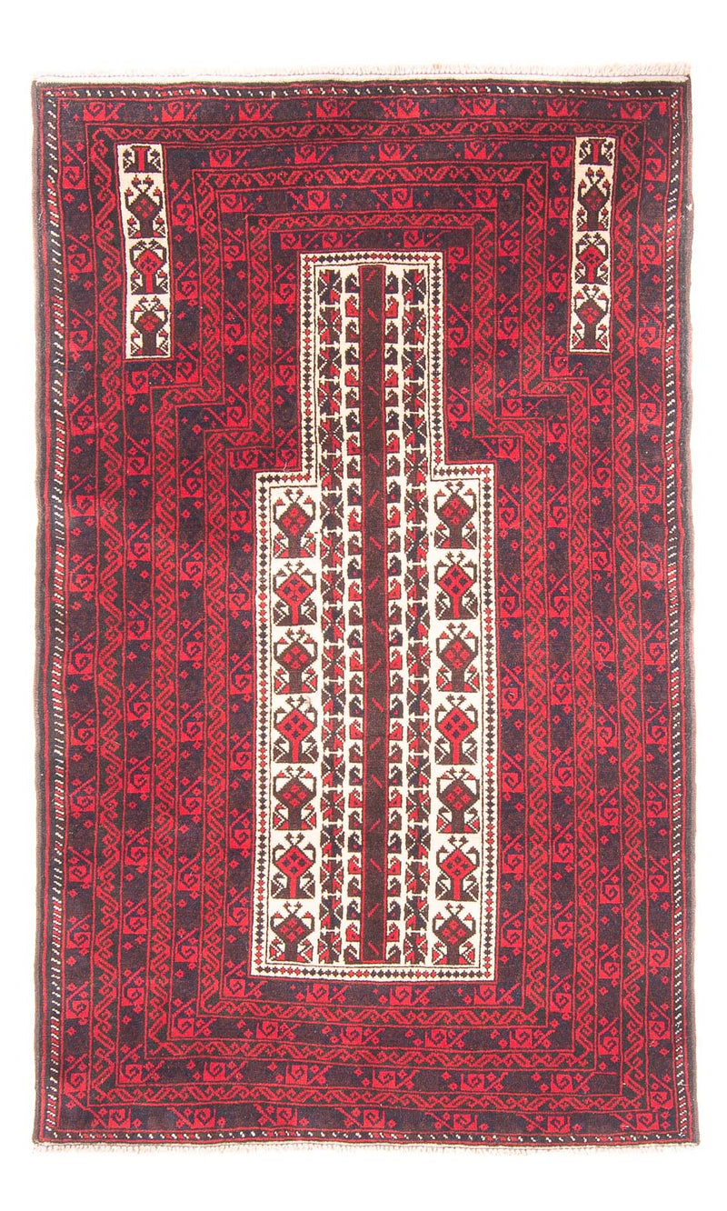 Baluch tapijt - Gebedskleed - 154 x 89 cm - beige