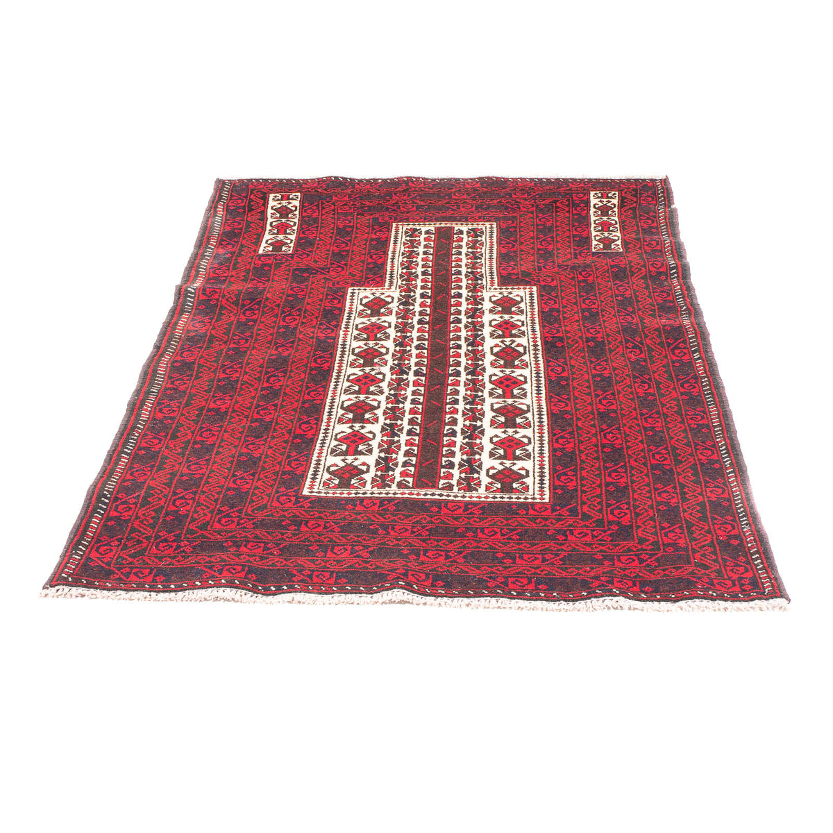 Baluch tapijt - Gebedskleed - 154 x 89 cm - beige