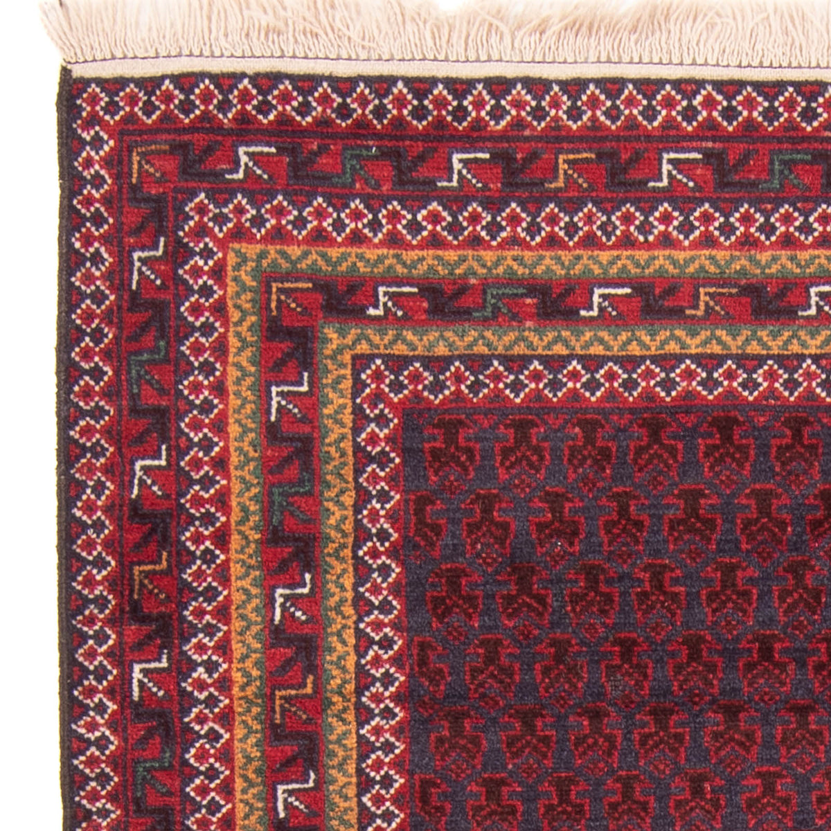 Baluch tapijt - Gebedskleed - 140 x 87 cm - blauw