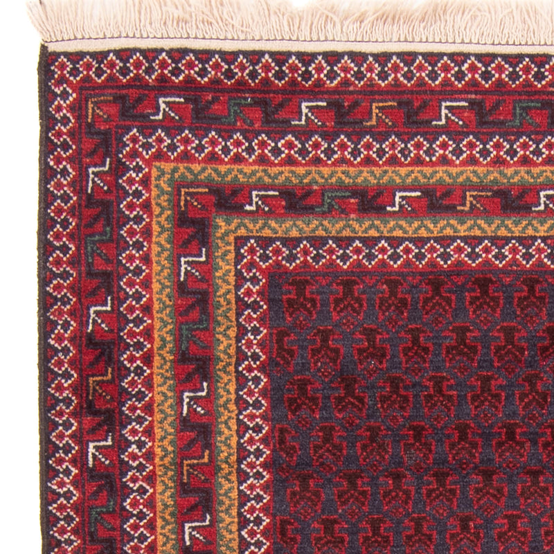 Baluch tapijt - Gebedskleed - 140 x 87 cm - blauw