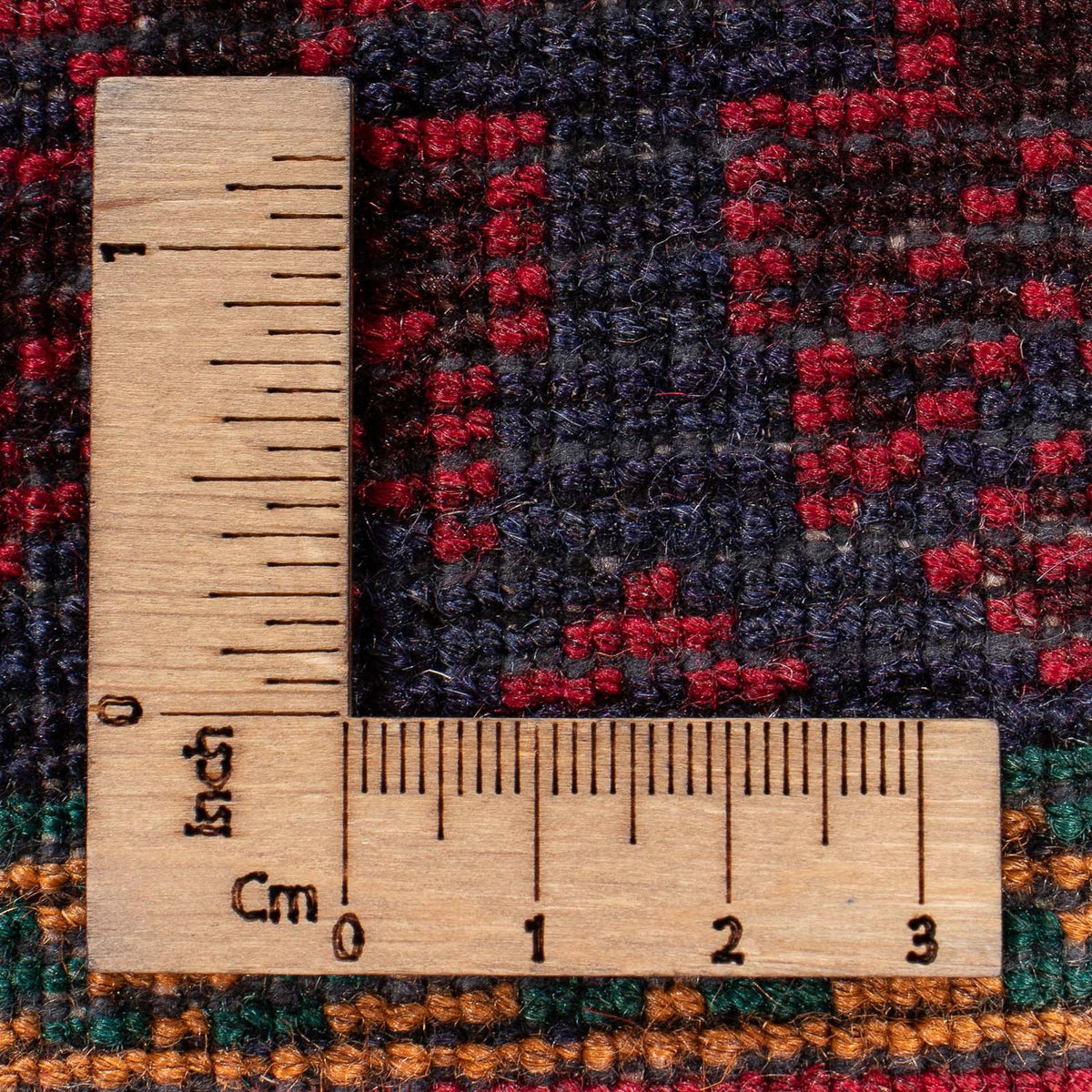 Baluch tapijt - Gebedskleed - 140 x 87 cm - blauw