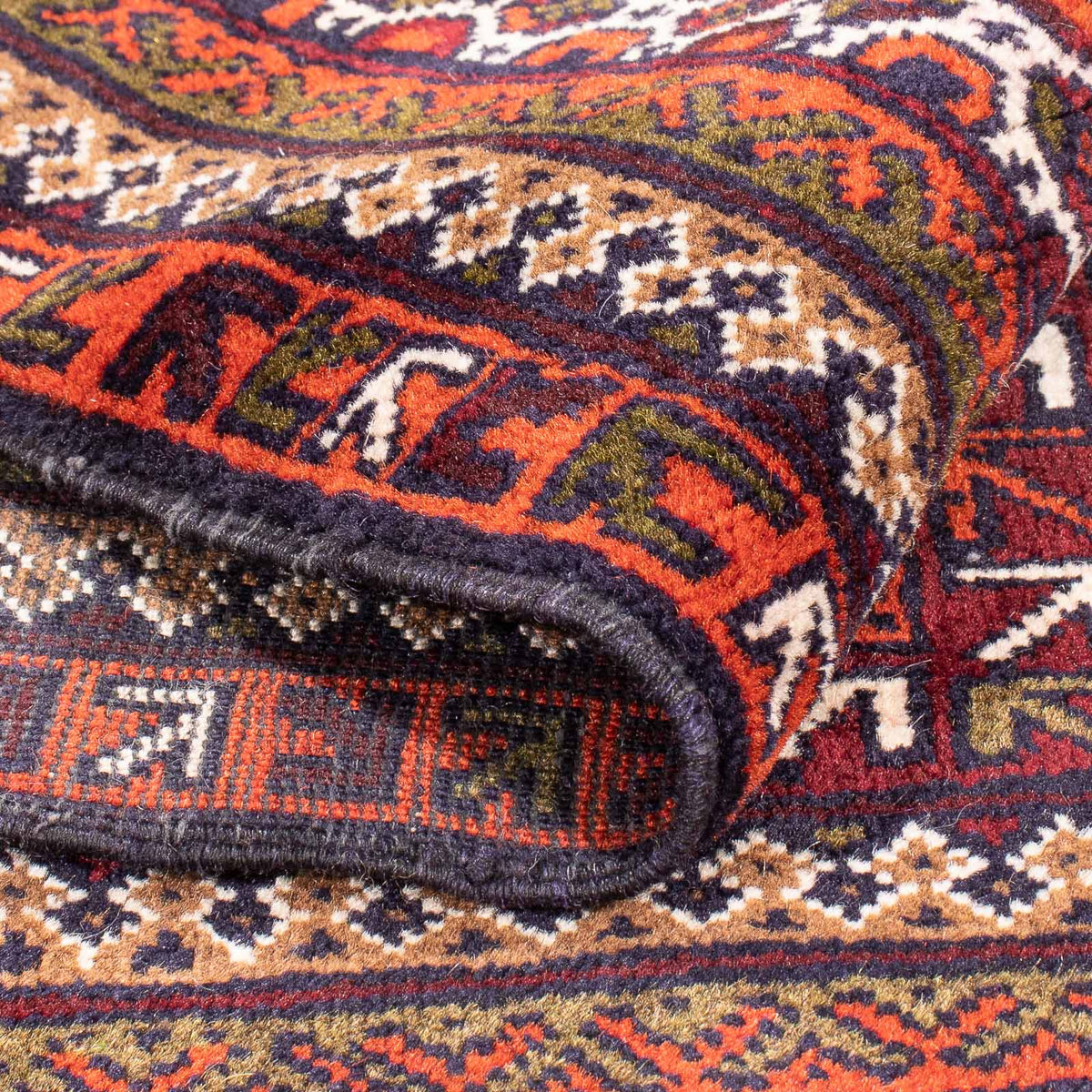 Baluch tapijt - Gebedskleed - 148 x 90 cm - blauw