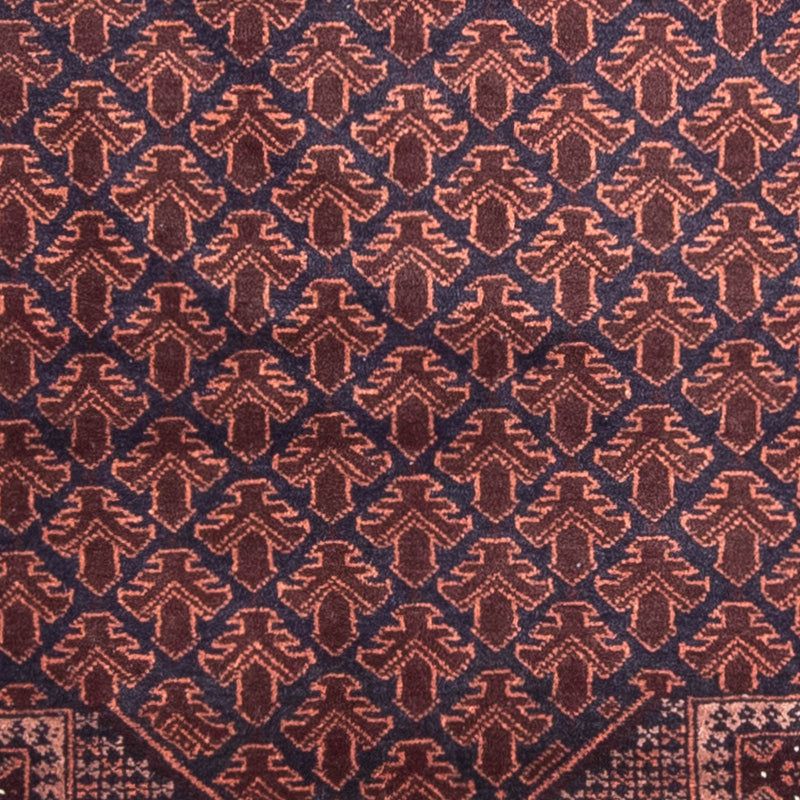 Baluch tapijt - Gebedskleed - 138 x 93 cm - donkerblauw