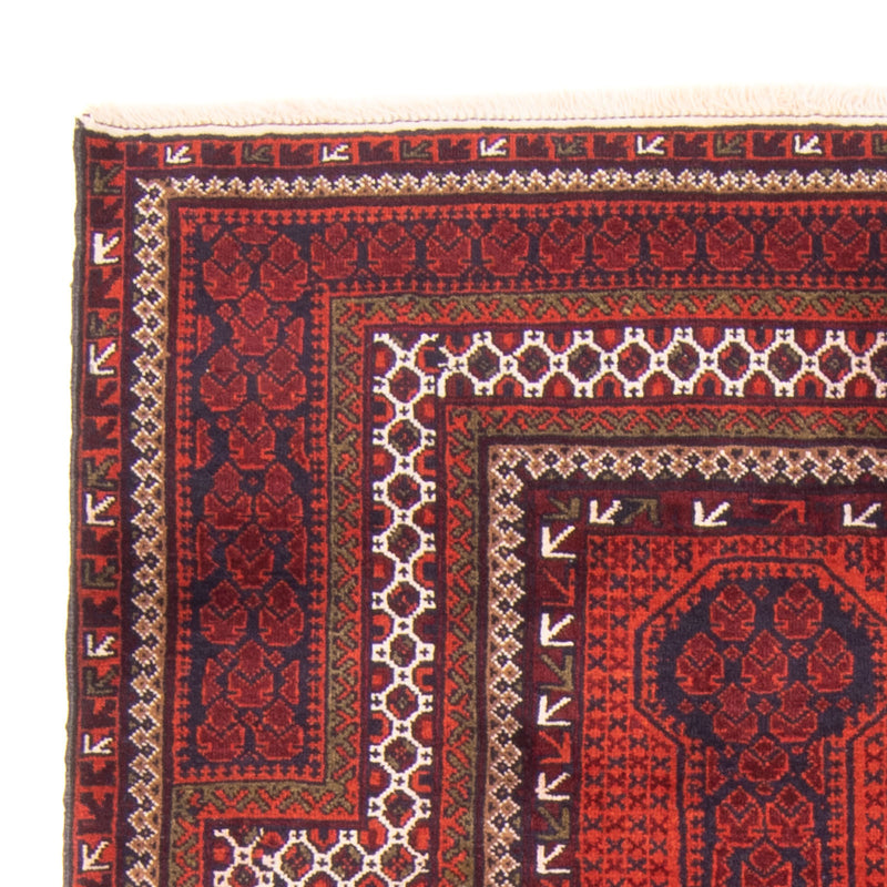 Baluch tapijt - Gebedskleed - 150 x 96 cm - rood