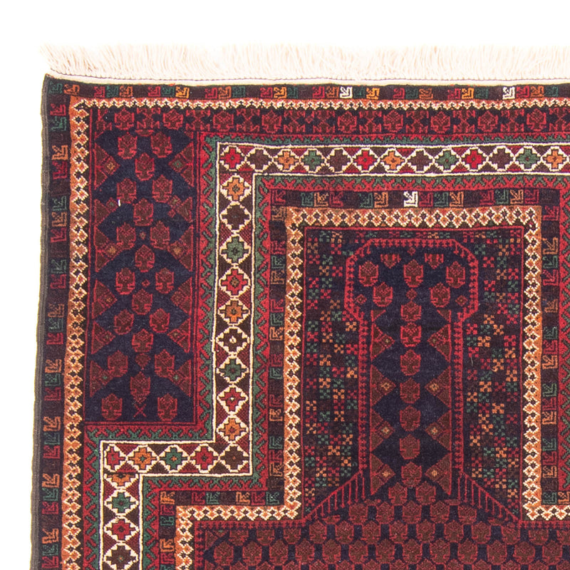 Baluch tapijt - Gebedskleed - 147 x 96 cm - blauw