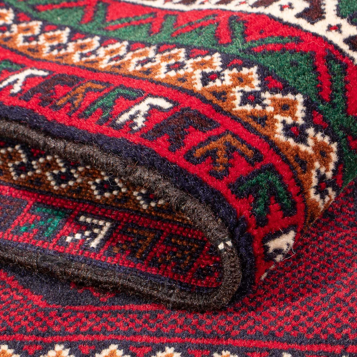 Baluch tapijt - Gebedskleed - 142 x 89 cm - blauw